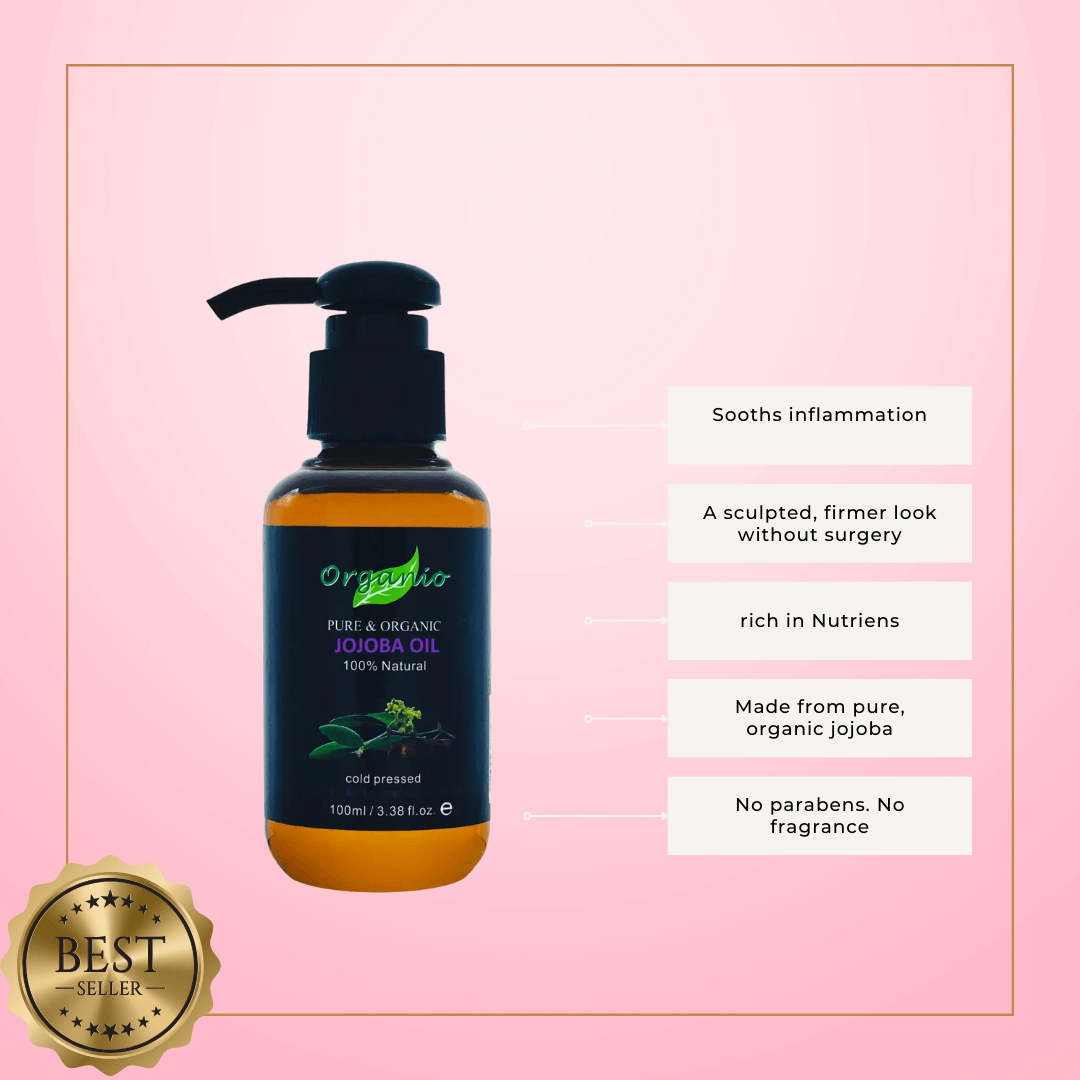 Nestt™ 100% Pure Organic Cold Pressed Jojoba Massage Oil